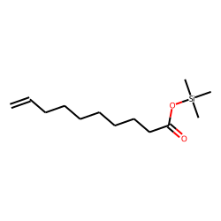 9-Decenoic acid, trimethylsilyl ester