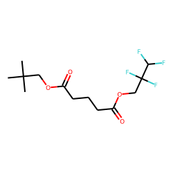 Glutaric acid, 2,2,3,3-tetrafluoropropyl neopentyl ester