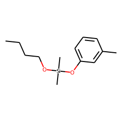 Silane, dimethyl(3-methylphenoxy)butoxy-
