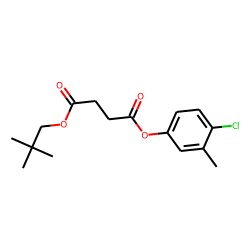 Succinic acid, 4-chloro-3-methylphenyl neopentyl ester