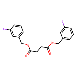 Succinic acid, di(3-iodobenzyl) ester