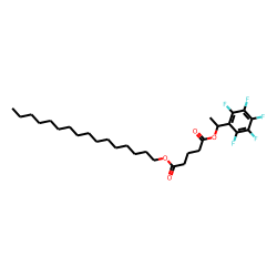 Glutaric acid, hexadecyl 1-(pentafluorophenyl)ethyl ester