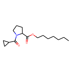 L-Proline, N-(cyclopropylcarbonyl)-, heptyl ester