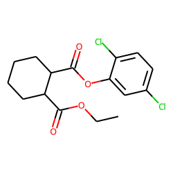 1,2-Cyclohexanedicarboxylic acid, 2,5-dichlorophenyl ethyl ester