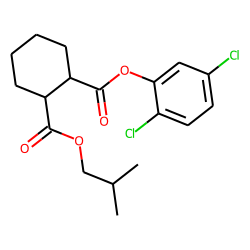 1,2-Cyclohexanedicarboxylic acid, 2,5-dichlorophenyl isobutyl ester