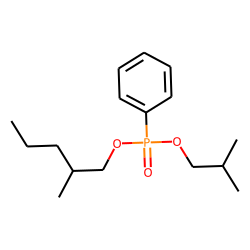 Phenylphosphonic acid, isobutyl 2-methylpentyl ester