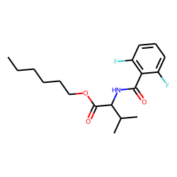L-Valine, N-(2,6-difluorobenzoyl)-, hexyl ester