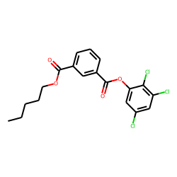 Isophthalic acid, pentyl 2,3,5-trichlorophenyl ester