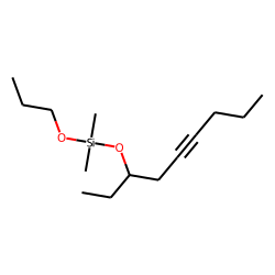 Silane, dimethyl(non-5-yn-3-yloxy)propoxy-