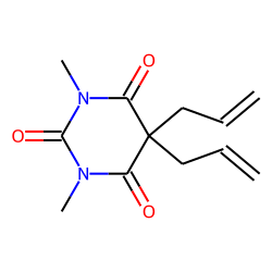 Barbituric acid, 5,5-diallyl-1,3-dimethyl-