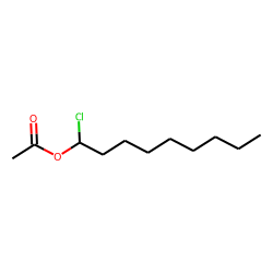 1-Nonanol, 1-chloro, acetate