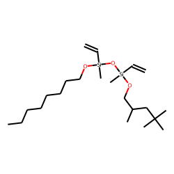 Silane, methylvinyl(2,4,4-trimethylpentyloxy)(methylvinyloctyloxysilyloxy)-