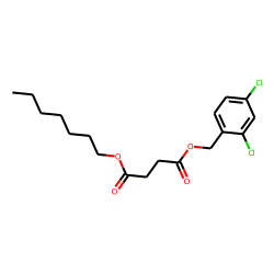 Succinic acid, 2,4-dichlorobenzyl heptyl ester