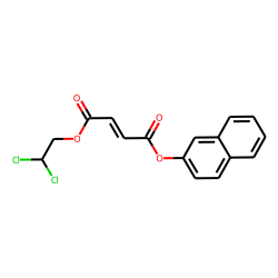 Fumaric acid, naphth-2-yl 2,2-dichloroethyl ester