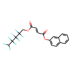 Fumaric acid, naphth-2-yl 2,2,3,3,4,4,5,5-octafluoropentyl ester