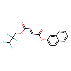 Fumaric acid, naphth-2-yl 2,2,3,3-tetrafluoropropyl ester