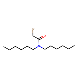 Bromoacetamide, N,N-dihexyl-