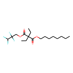 Diethylmalonic acid, octyl 2,2,3,3-tetrafluoropropyl ester