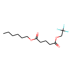 Glutaric acid, 2,2,2-triluoroethyl hexyl ester