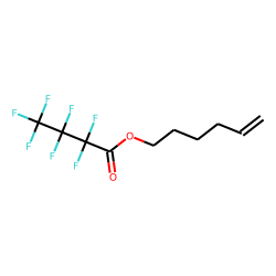 5-Hexen-1-ol, heptafluorobutyrate