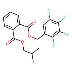 Phthalic acid, isobutyl 2,3,4,5-tetrafluorobenzyl ester