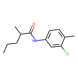Pentanamide, N-(3-chloro-4-methylphenyl)-2-methyl-