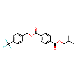 Terephthalic acid, isobutyl 4-(trifluoromethyl)benzyl ester