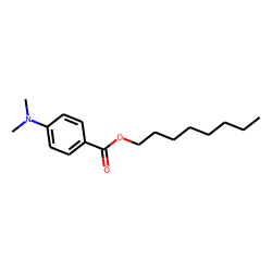 benzoic acid, 4-(dimethylamino)-, octyl ester