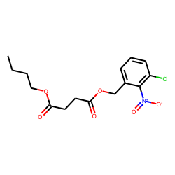 Succinic acid, butyl 3-chloro-2-nitrobenzyl ester