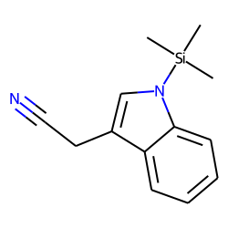 1H-Indole-3-acetonitrile, 1-(trimethylsilyl)-