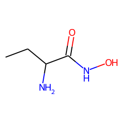 Butyrohydroxamic acid, 2-amino-