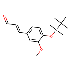 Coniferyl aldehyde, tert-butyldimethylsilyl ether