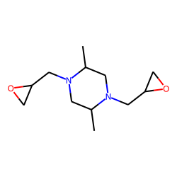 Piperazine, 1,4-bis-(2,3-epoxypropyl)-2,5-dimethyl-