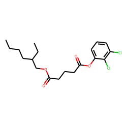 Glutaric acid, 2,3-dichlorophenyl 2-ethylhexyl ester