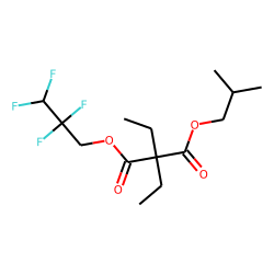 Diethylmalonic acid, isobutyl 2,2,3,3-tetrafluoropropyl ester