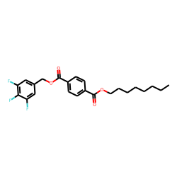 Terephthalic acid, octyl 3,4,5-trifluorobenzyl ester