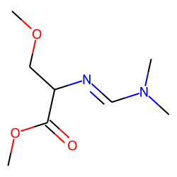O-Methyl-DL-serine, N-dimethylaminomethylene-, methyl ester