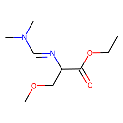 O-Methyl-DL-serine, N-dimethylaminomethylene-, ethyl ester