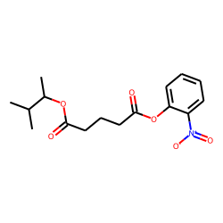 Glutaric acid, 3-methylbut-2-yl 2-nitrophenyl ester