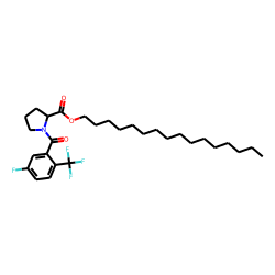 L-Proline, N-(5-fluoro-2-trifluoromethylbenzoyl)-, hexadecyl ester