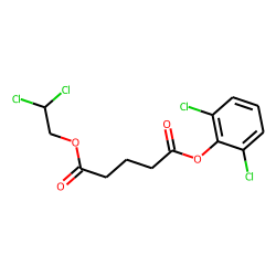 Glutaric acid, 2,2-dichloroethyl 2,6-dichlorophenyl ester