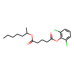 Glutaric acid, hept-2-yl 2,6-dichlorophenyl ester