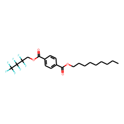 Terephthalic acid, 2,2,3,3,4,4,4-heptafluorobutyl nonyl ester