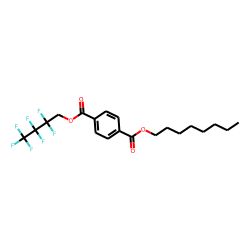 Terephthalic acid, 2,2,3,3,4,4,4-heptafluorobutyl octyl ester