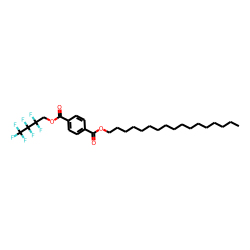 Terephthalic acid, heptadecyl 2,2,3,3,4,4,4-heptafluorobutyl ester