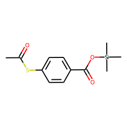 Benzoic acid, 4-acetylthio-, trimethylsilyl ester