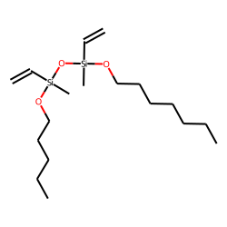 Silane, methylvinyl(pentyloxy)(methylvinylheptyloxysilyloxy)-
