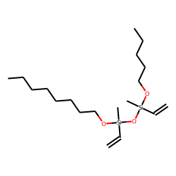 Silane, methylvinyl(pentyloxy)(methylvinyloctyloxysilyloxy)-