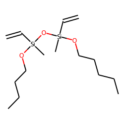 Silane, methylvinyl(pentyloxy)(methylvinylbutoxysilyloxy)-
