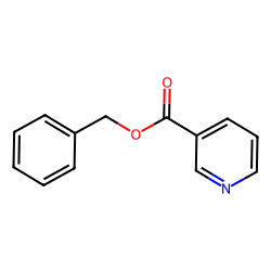 3-Pyridinecarboxylic acid, phenylmethyl ester